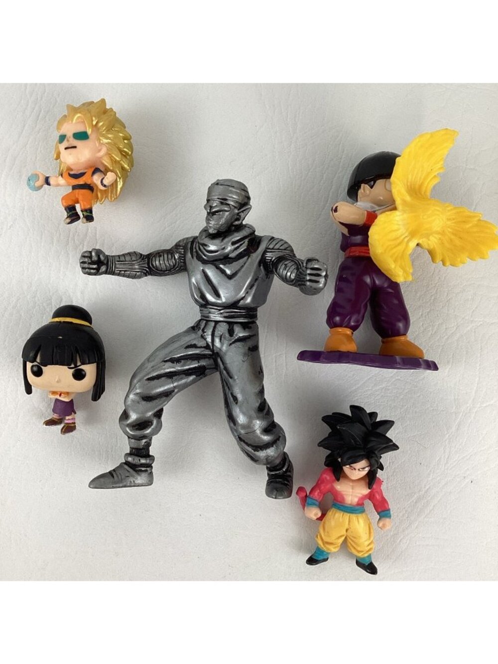Dragon Ball Z Figure Bundle Lot Burger King Piccolo Gohan Goku Chi Chi Vintage